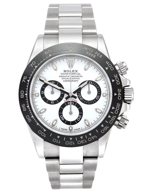 rolex daytona 11650 ln|Rolex daytona 116500ln white dial.